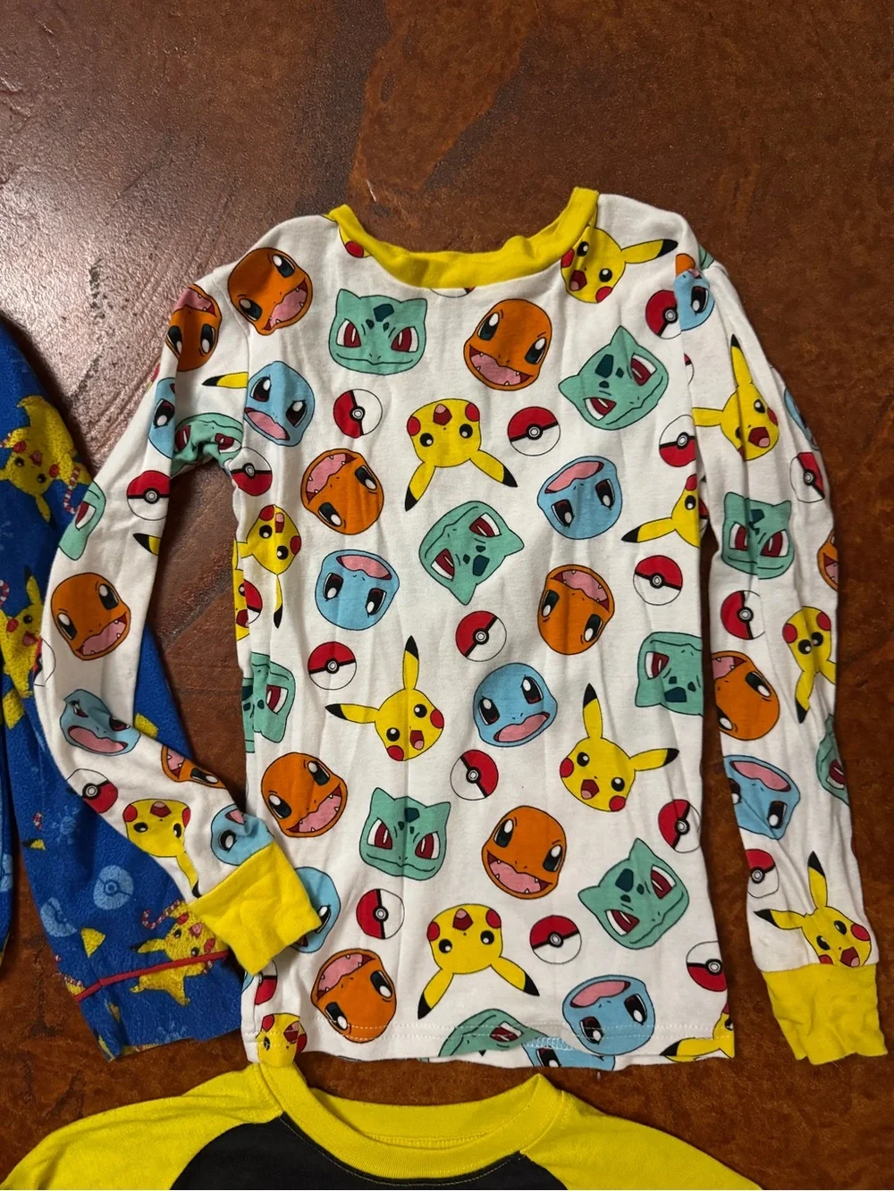 Kids pokemon, pikachu pajamas size 8